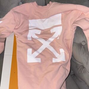 Off-White Pink Sweatshirt
